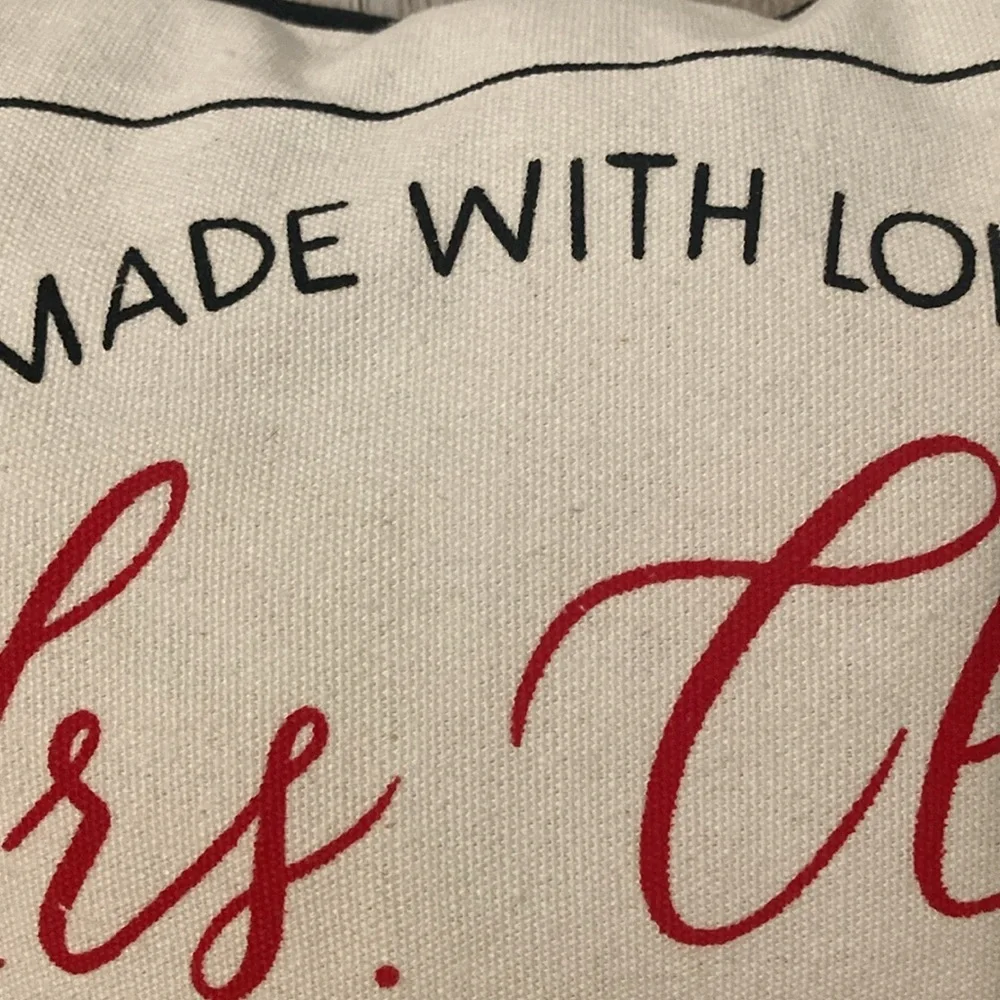 Target BP Christmas Made with Love Mrs. Claus Pillow